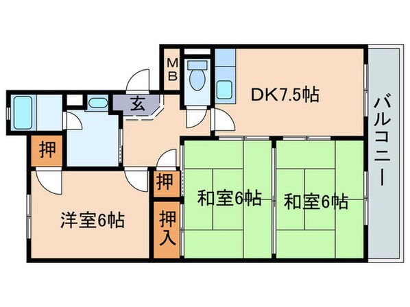 フェリカ葉山の物件間取画像